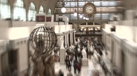 Musee D'Orsay Time Lapse Stock Footage 47209021