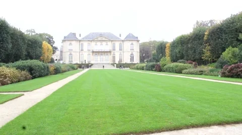 Musée Rodin - Auguste Rodin - Paris, France Video stock 40381402