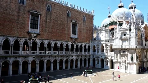 The Museo Correr (museum). Stock Footage 80117721