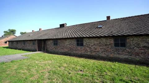 Museum and the Holocaust in O?wi?cim 動画素材 158018000