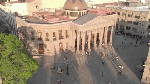 Museum and park Stock Footage 153516094