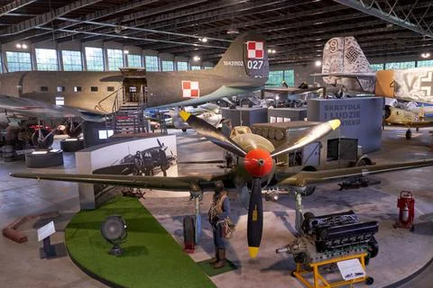 Museum of aviation Stock Photos