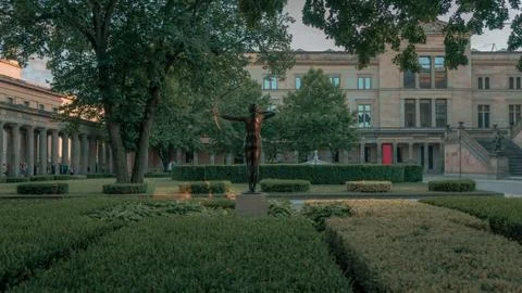 MUSEUM IN BERLIN 스톡 사진