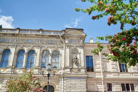 Museum of the Central School of Technical Drawing of Baron A. L. Stieglitz Fotos de archivo