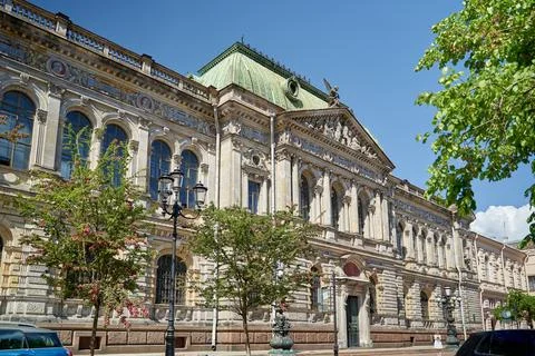 Museum of the Central School of Technical Drawing of Baron A. L. Stieglitz Fotos de archivo