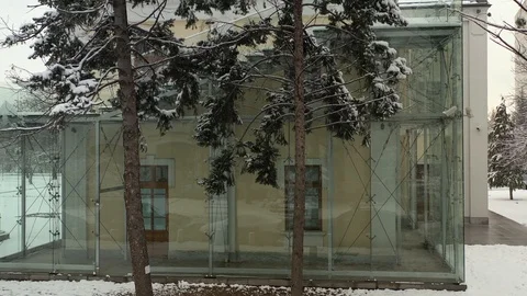 Museum of Contemporary Art in Sofia Stock Footage 122336065