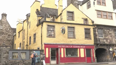 Museum of Edinburgh Video stock 93014527