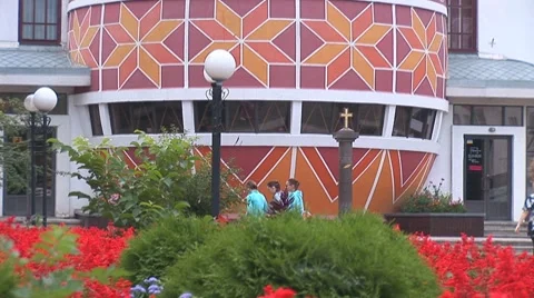 Museum Eggs 3 Stock Footage 8647491