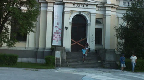 Museum Stock Footage 25771758