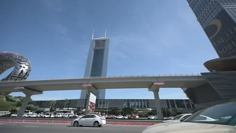 Museum of the Future, Downtown Dubai Stock Footage 248043784