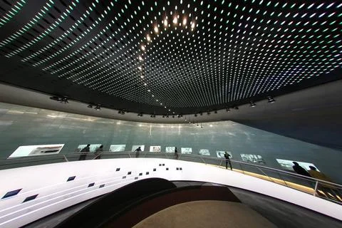 "The Museum of the Future", Stuttgart, Germany, 2012 Stock Photos