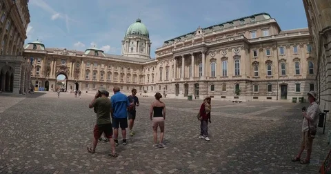 The Museum of Hungary Video stock 77136261