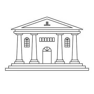 Museum icon Stock Illustration
