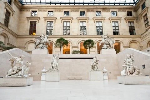 Museum interior Educational concepts: interior of an European museum Copyr... Stock Photos