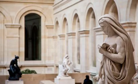 Museum interior Stock Photos