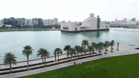 Museum of Islamic Art in Doha Video stock 133868891