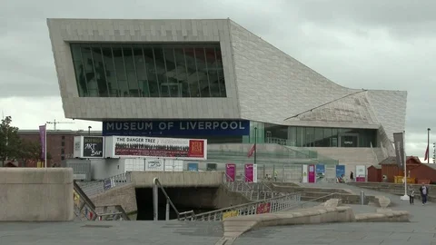 Museum Of Liverpool Stock Footage 79727073
