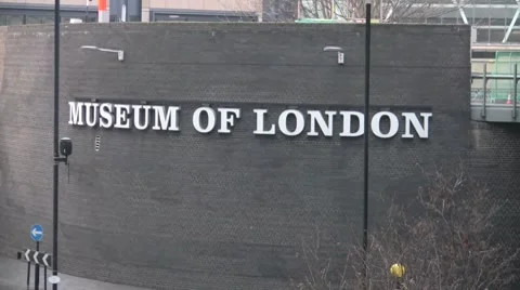 Museum of London Video stock 7753706