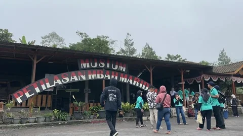 Museum Merapi Jogja Stock Footage 259912572
