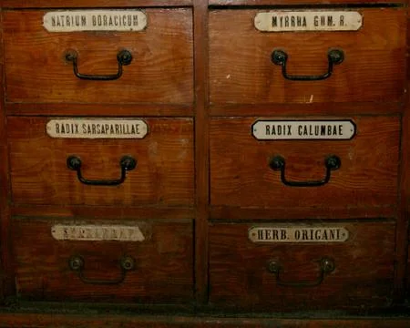 Museum of pharmacy Stock Photos