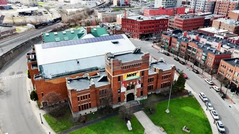 Museum of Science and Technology - Syracuse, NY Stockbeeldmateriaal 335972457