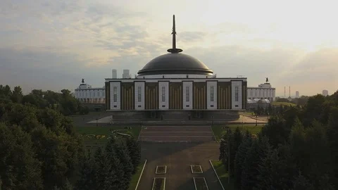 Museum of The Second World War Video stock 92360503