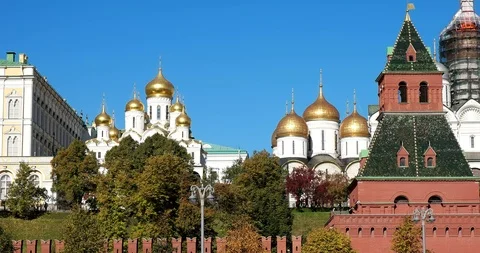 Museums Of The Moscow Kremlin Video stock 97861651