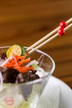 Mushroom appetizer Stock Photos