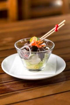 Mushroom appetizer Stock Photos