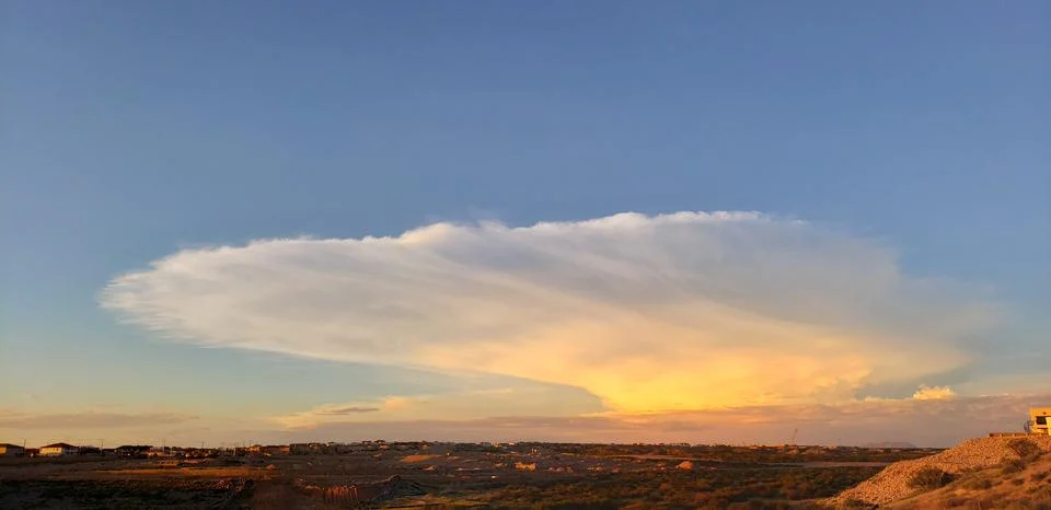 Mushroom cloud Foto stock