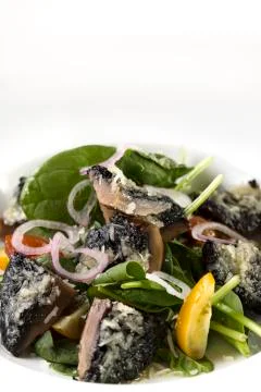 Mushroom dish Stock Photos