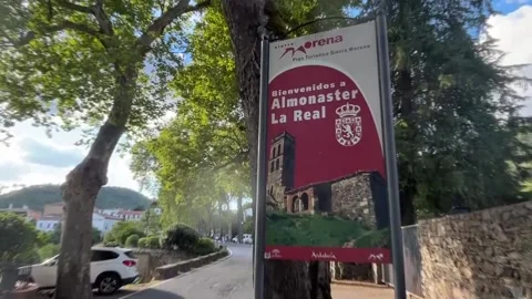 'The mushroom hunter' in Huelva, possibly the smallest museum in the world, Almo Stock Footage 319386537