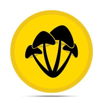 Mushroom icon Stock Illustration