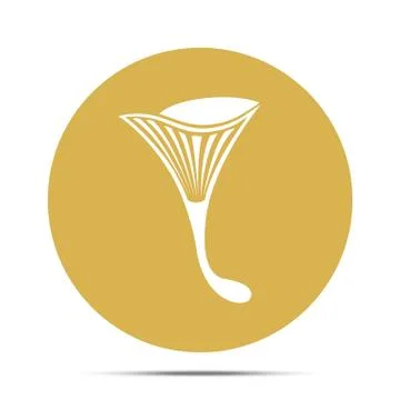 Mushroom icon Stock Illustration