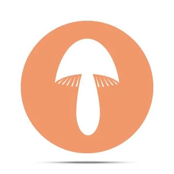 Mushroom icon Stock Illustration
