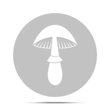 Mushroom icon Stock Illustration
