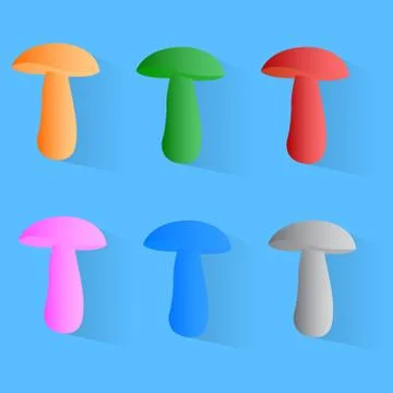Mushroom  icon Stock Illustration