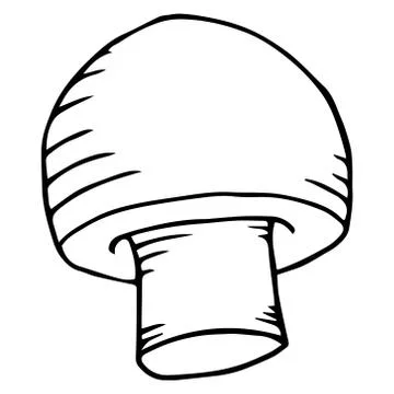 Mushroom icon. Stock Illustration