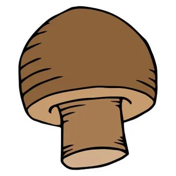 Mushroom icon. Stock Illustration