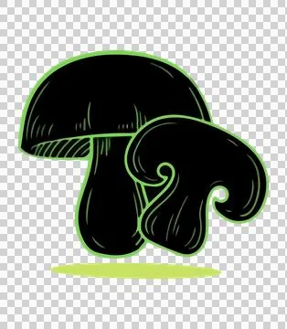 Mushroom icon. vector illustration 스톡 일러스트