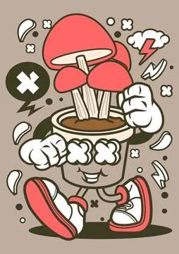 Mushroom Stock Illustration