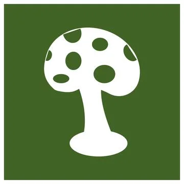 Mushroom logo vector design Stock Illustration