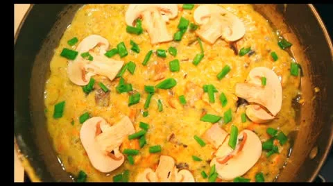 Mushroom sauce Stock Footage 10774168