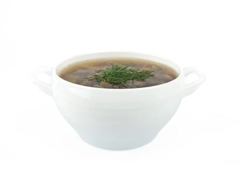 Mushroom soup Stock Photos