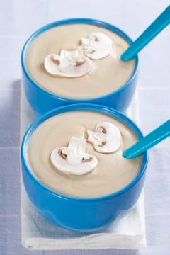 Mushroom soup Stock Photos