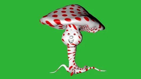 Mushroom speaker Video stock 86655891