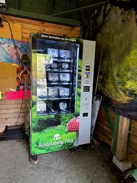 Mushroom Vending Machine. 写真素材