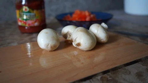 Mushrooms Stock Footage 128307503