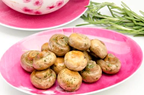 Mushrooms Stock Photos