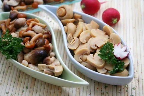Mushrooms Stock Photos